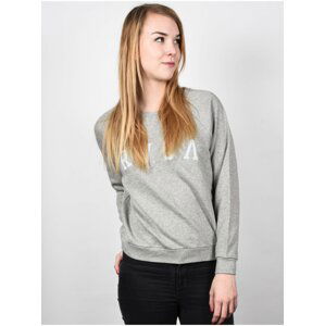 RVCA RVCA STITCH ATHLETIC HEATHER mikina dámská - šedá