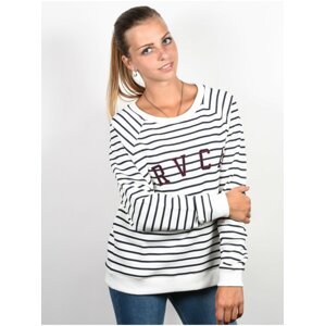 RVCA RVCA ARC NAVY STRIPE mikina dámská - modrá