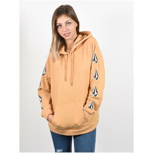 Volcom Deadly Stones VINTAGE GOLD mikina dámská - meruňková