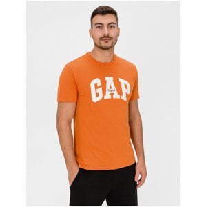 Oranžové pánské tričko GAP Logo