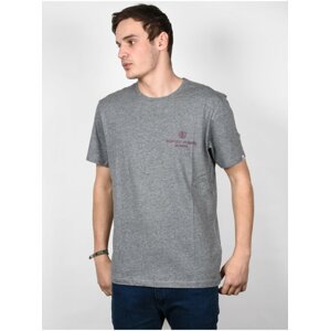 Element MONGO grey heather pánské triko s krátkým rukávem - šedá