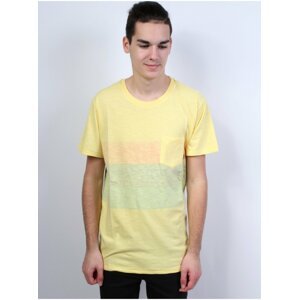 Billabong MOMENTUM  sun pánské triko s krátkým rukávem - žlutá