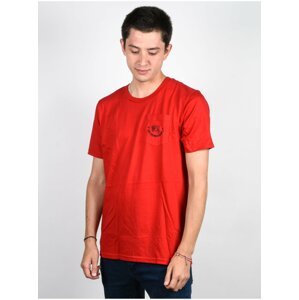 Ride Panther RED pánské triko s krátkým rukávem - červená