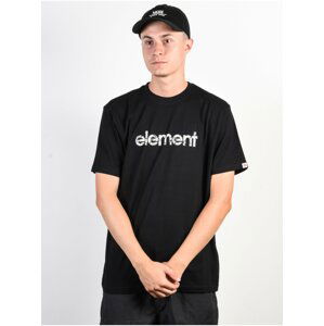 Element VERSE FLINT BLACK pánské triko s krátkým rukávem - černá