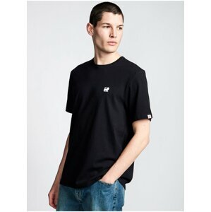 Element SNARL FLINT BLACK pánské triko s krátkým rukávem - černá