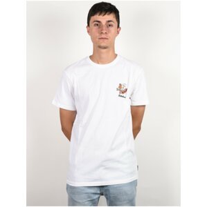 Billabong ISLAND white pánské triko s krátkým rukávem - bílá