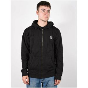 Rip Curl ORIGINAL SURFERS washed black pánská mikiny na zip - černá