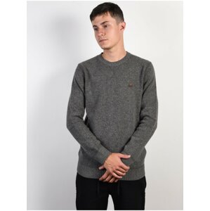 Element KAYDEN grey heather svetr pánský - šedá