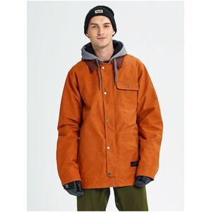 Burton DUNMORE ADOBE WAXED zimní pánská bunda - oranžová