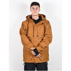 Volcom Anders 2L Tds CARAMEL zimní pánská bunda - hnědá