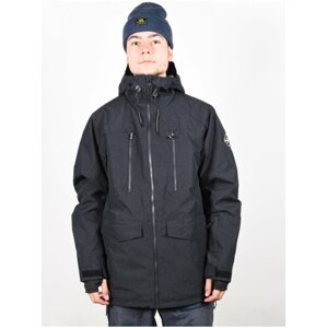 Quiksilver FAIRBANKS TRUE BLACK zimní pánská bunda - černá