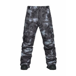 Horsefeathers HOWEL gray camo pánské zimní kalhoty - šedá