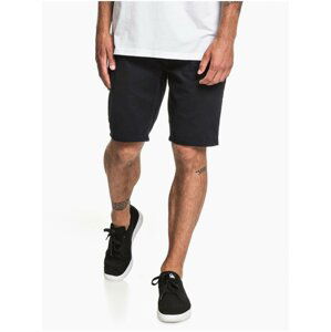 Černé pánské plátěné kraťasy Quiksilver EVDAY CHINO LIGHT black