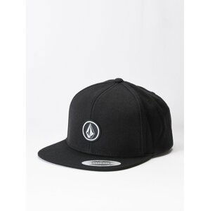 Volcom Quarter Twill black kšiltovka s rovným kšiltem - černá