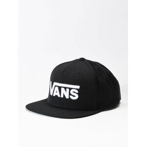 Vans DROP V II black/white kšiltovka s rovným kšiltem - černá