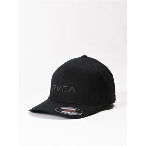 RVCA FLEX FIT black baseballová kšiltovka - černá
