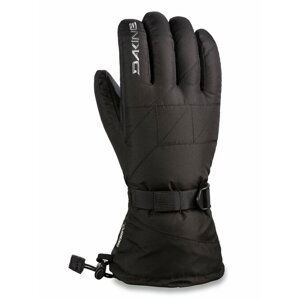 Dakine FRONTIER black pánské zimní prstové rukavice - černá