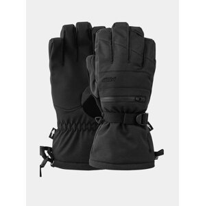 POW Wayback GTX Long Glo black pánské zimní prstové rukavice - černá