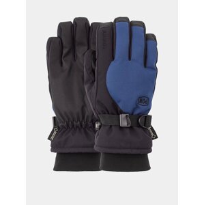 POW Trench GTX WING TEAL pánské zimní prstové rukavice - černá