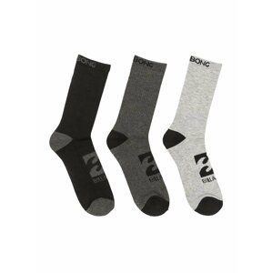 Billabong SPORTS 3 PK pánské ponožky - černá