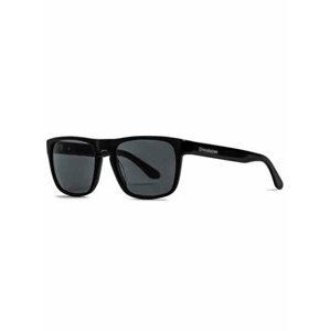 Horsefeathers KEATON gloss black/gray sluneční brýle pilotky - černá