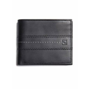 Rip Curl STITCH ICON RFID 2 I black pánská značková peněženka - černá
