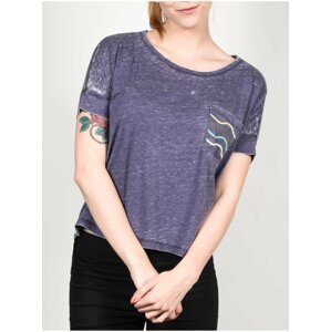 Roxy PRETTY BTC0 dámské triko s krátkým rukávem - modrá