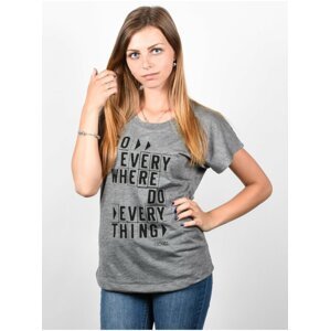Ezekiel Everywhere PREH dámské triko s krátkým rukávem - šedá