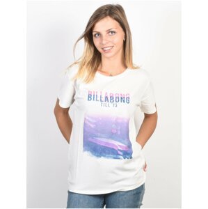 Billabong BAD WATER COOL WIP dámské triko s krátkým rukávem - bílá