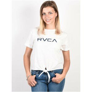 RVCA BIG RVCA WHISPER WHITE dámské triko s krátkým rukávem - bílá