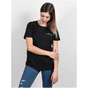 Billabong BABE black dámské triko s krátkým rukávem - černá