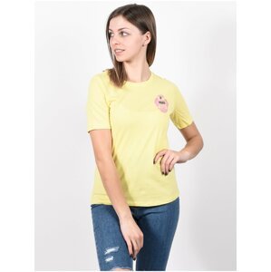 Element MODERN POPCORN dámské triko s krátkým rukávem - žlutá