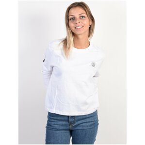 Element TIMBER CROP white dámské triko s dlouhým rukávem - bílá