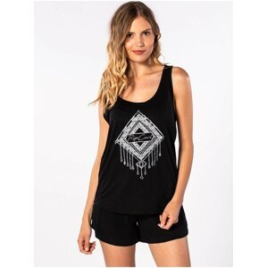 Rip Curl BOLLYWOOD SINGLET  black dámská tílko - černá