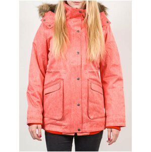 Vans CADET 2 PARKA FLAME SCARLET zimní dámská bunda - oranžová