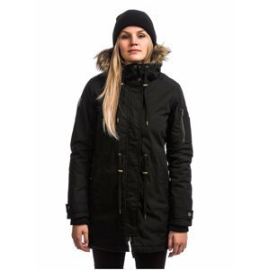Element CURIOUS FLINT BLACK podzimní bunda pro ženy - černá