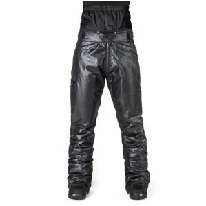 Horsefeathers FLORIA glam leather dámské zimní kalhoty - černá
