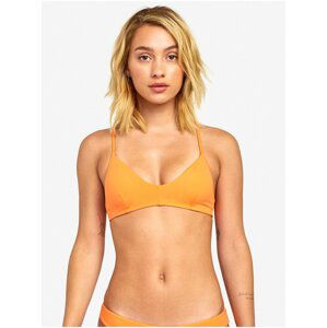 RVCA SOLID CROSS BACK EMBER dvoudílné plavky - oranžová