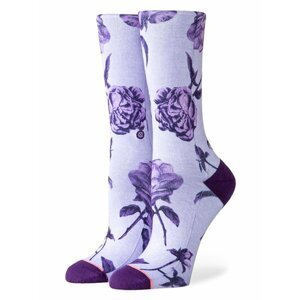 Stance REBEL ROSE CREW PURPLE dámské ponožky - fialová