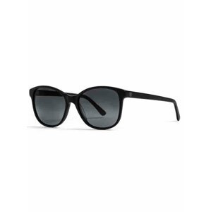 Horsefeathers CHLOE matt black/gray fade out sluneční brýle pilotky - černá