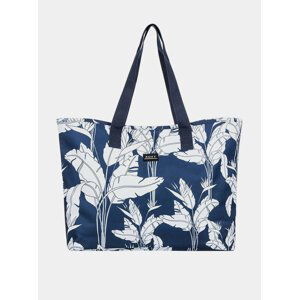 Roxy WILDFLOWER PRINTED MOOD INDIGO FLYING FLOWERS S dámská brašna - modrá