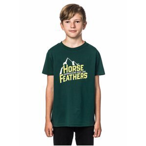 Horsefeathers SLANT bistro green dětské triko s krátkým rukávem - zelená
