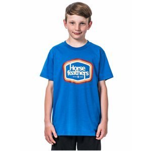 Horsefeathers FAB IMPERIAL BLUE dětské triko s krátkým rukávem - modrá