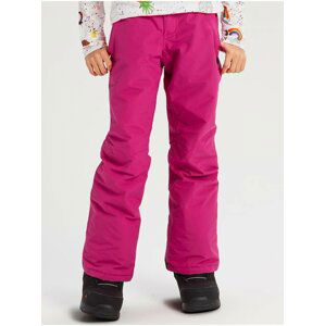 Růžové holčičí zimní kalhoty Burton