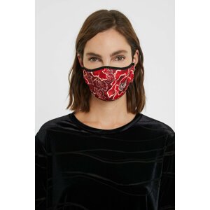 Desigual oboustranná rouška Mask Flores Funda