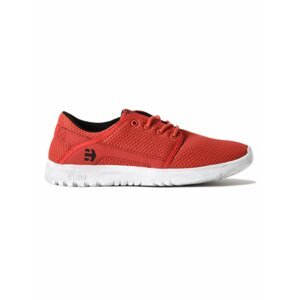 Etnies Kids Scout RED/WHITE/BLACK letní boty dětské - červená