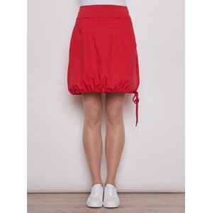 Červená balonová sukně Tranquillo