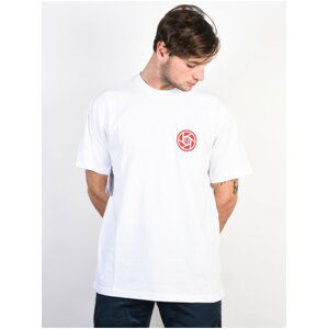 Element BRIAN GABERMAN OPTIC WHITE pánské triko s krátkým rukávem - bílá