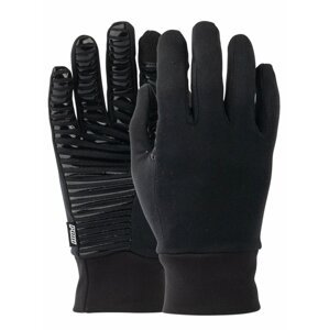 POW Poly Pro TT Liner black zimní prstové rukavice - černá