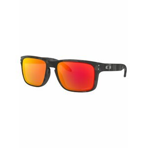 Oakley Holbrook Black Camo w/ PRIZM Ruby sluneční brýle pilotky - černá